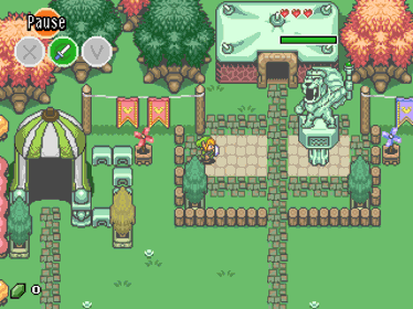The Legend of Zelda: Mercuris' Chest - Screenshot - Gameplay (World) - 1280x960