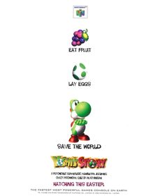 Yoshi's Story - Advertisement Flyer - Front (United Kingdom) - 1794x2200