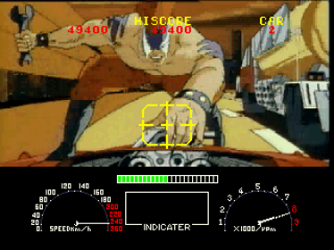 Thunder Storm & Road Blaster - Screenshot - Gameplay (Japan) - 320x240