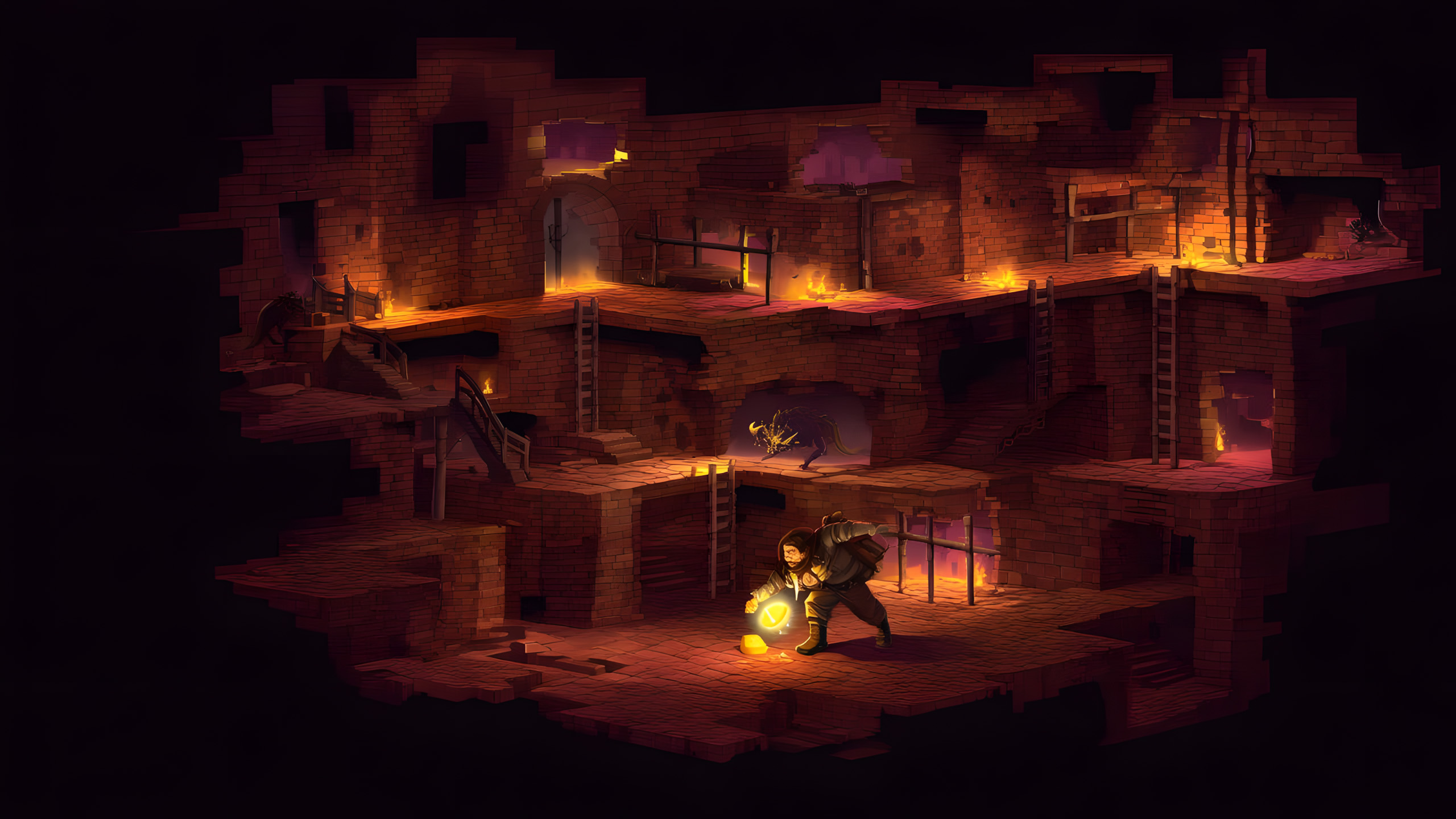 Illustration of Lode Runner IV: Teikoku Karano Dasshutsu