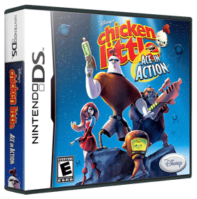 Chicken Little: Ace in Action - Box - 3D (North America) - 900x911