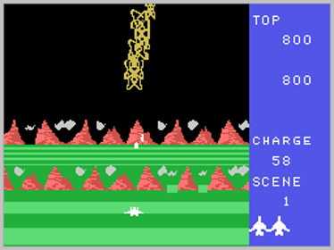Exerion - Screenshot - Gameplay (World) - 256x192