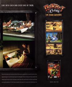 Ratchet & Clank: Up Your Arsenal - Advertisement Flyer - Front (United States) - 1904x2290