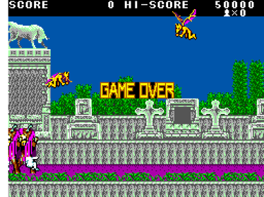 Altered Beast - Screenshot - Game Over (World) - 512x384