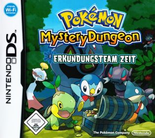 Pokémon Mystery Dungeon: Explorers of Time - Box - Front (Germany) - 896x800