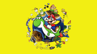 Super Mario Advance 2: Super Mario World - Fanart - Background (World) - 3840x2160