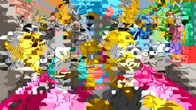 The Simpsons: Road Rage - Fanart - Background (World) - 1920x1079