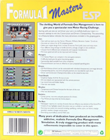 Formula 1 Masters - Box - Back (United Kingdom) - 896x1140