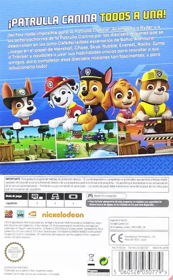 Paw Patrol: On a Roll! - Box - Back (Spain) - 352x570