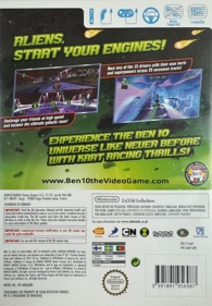 Ben 10: Galactic Racing - Box - Back (United Kingdom) - 1179x1696