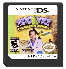 Zoo Vet: Endangered Animals - Cart - Front (North America) - 571x600