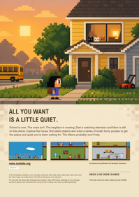 Quiet, Please! - Fanart - Box - Back (World) - 1700x2400