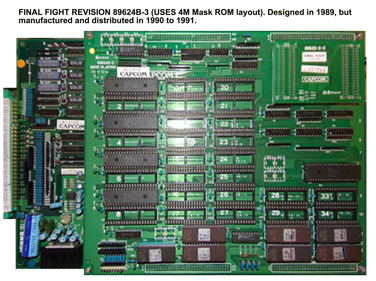 Final Fight - Arcade - Circuit Board (World) - 2400x1793