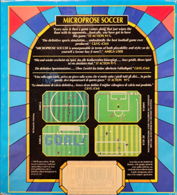 MicroProse Soccer - Box - Back (Europe) - 2076x2276