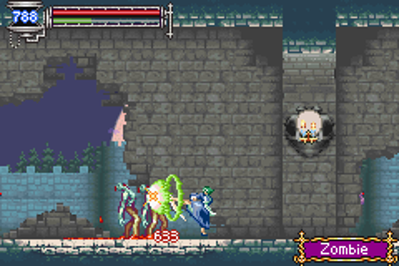 Castlevania: Aria of Sorrow: Persephone - Screenshot - Gameplay (North America) - 240x160