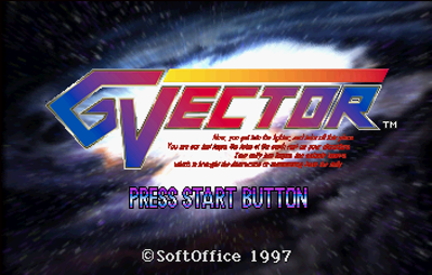 G Vector - Screenshot - Game Title (Japan) - 352x224