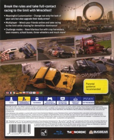 Wreckfest - Box - Back (Australia) - 1139x1400