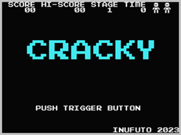 Cracky - Screenshot - Game Title (World) - 256x192