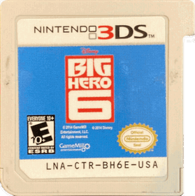 Big Hero 6: Battle in the Bay - Cart - Front (North America) - 687x691