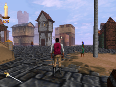 The Elder Scrolls Adventures: Redguard - Screenshot - Gameplay (World) - 640x480