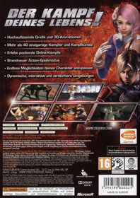 TEKKEN 6 - Box - Back (Germany) - 1200x1699