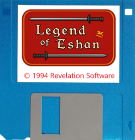 Legend of Eshan - Fanart - Disc (Europe) - 489x509