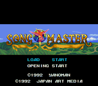 Song Master - Screenshot - Game Title (Japan) - 256x224