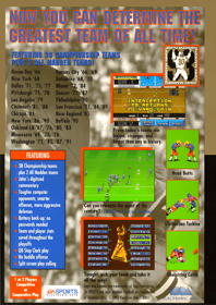 John Madden Football: Championship Edition - Box - Back (North America) - 730x1032