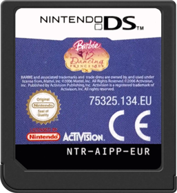 Barbie in The 12 Dancing Princesses - Cart - Front (Europe) - 517x564