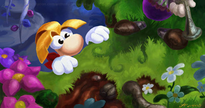 Rayman - Fanart - Background (North America) - 1920x1015