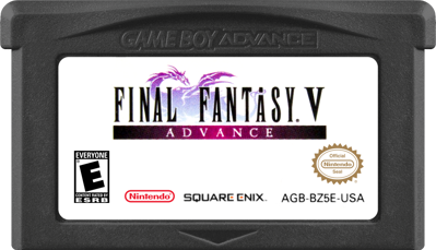 Final Fantasy V Advance - Cart - Front (North America) - 1000x574