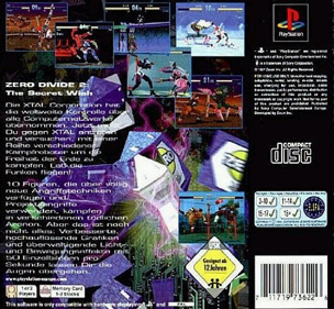 Zero Divide 2 - Box - Back (Germany) - 462x427