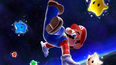 Super Mario Galaxy - Fanart - Background (World) - 3840x2160