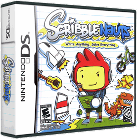 Scribblenauts - Box - 3D (North America) - 868x880