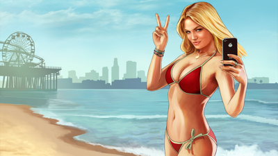 Grand Theft Auto V - Fanart - Background (World) - 1920x1080