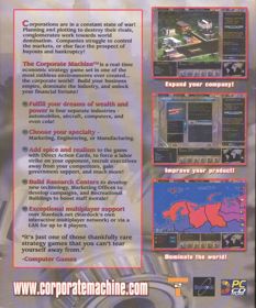 The Corporate Machine - Box - Back (North America) - 665x800