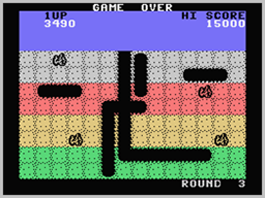 Dig Dug - Screenshot - Game Over (North America) - 256x192