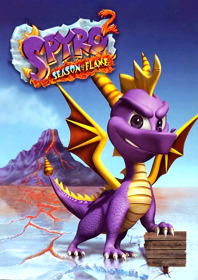 Spyro 2: Season of Flame - Fanart - Box - Front (North America) - 1800x2550