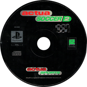 Actua Soccer 2 - Disc (Europe) - 1000x1000