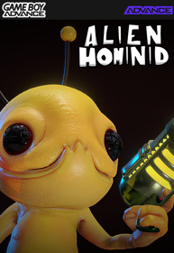 Alien Hominid - Fanart - Box - Front (North America) - 490x710