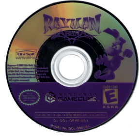 Rayman Arena - Disc (United States) - 778x761