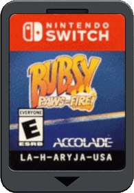 Bubsy: Paws on Fire! - Cart - Front (North America) - 214x308