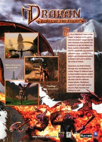 Drakan: Order of the Flame - Advertisement Flyer - Front (United Kingdom) - 2170x3000