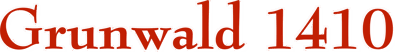 Grunwald 1410 - Clear Logo (Europe) - 2400x316