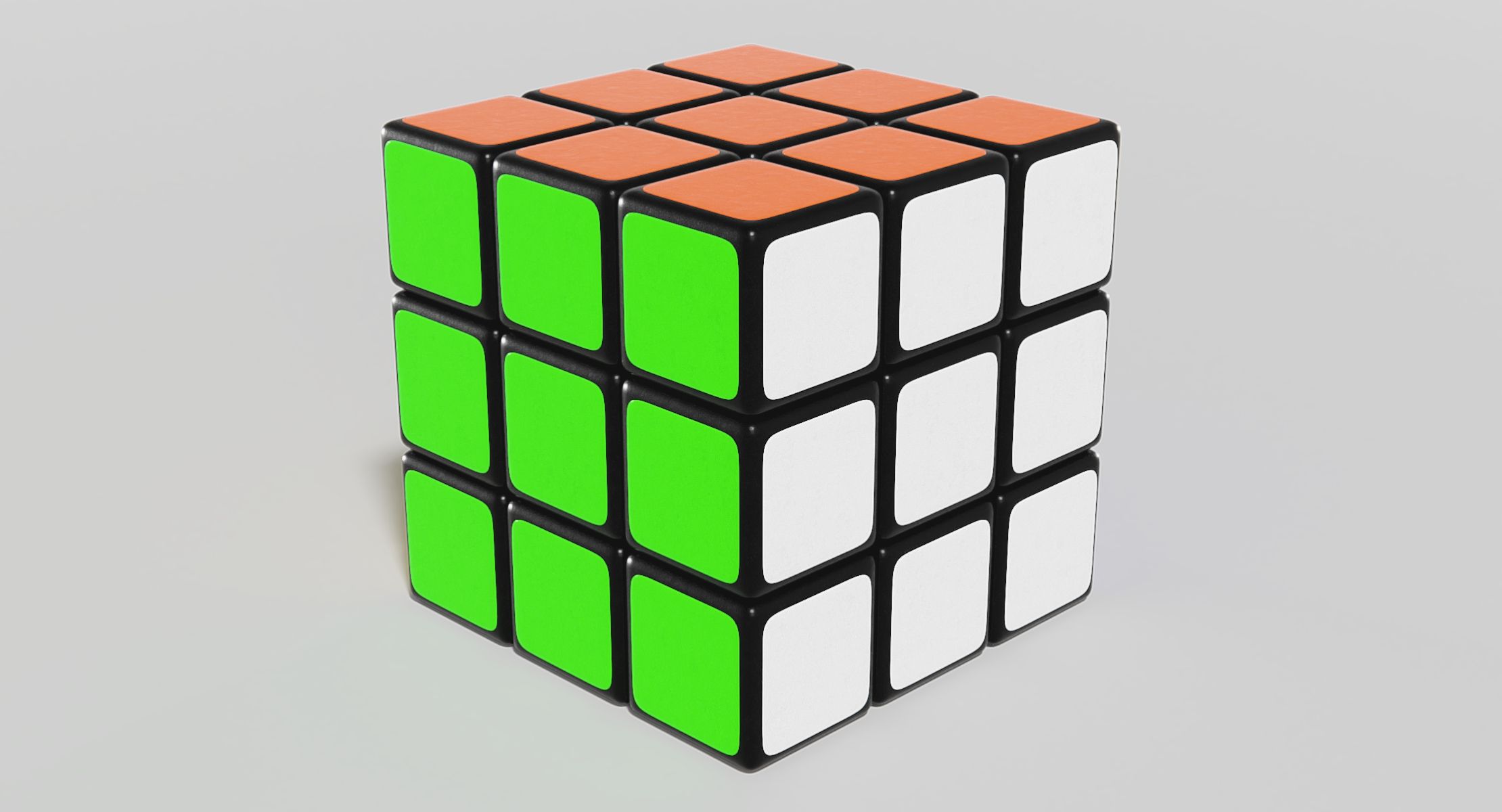 Illustration of Rubik's Cube