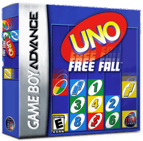 UNO Free Fall - Box - 3D (North America) - 1016x998