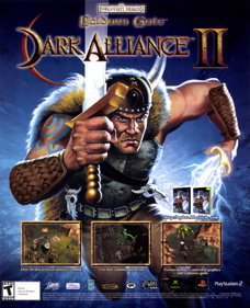 Baldur's Gate: Dark Alliance II - Advertisement Flyer - Front (United States) - 1830x2255