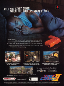 Time Crisis II - Advertisement Flyer - Front (North America) - 1118x1495