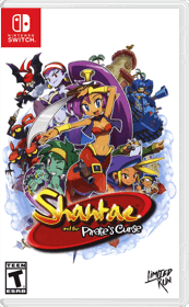 Shantae and the Pirate's Curse - Box - Front - Reconstructed (North America) - 410x663