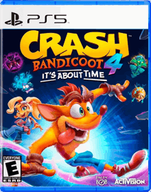 Crash Bandicoot 4: It’s About Time - Box - Front - Reconstructed (North America) - 1057x1347